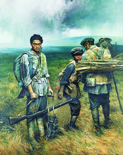 長(zhǎng)征畫(huà)卷