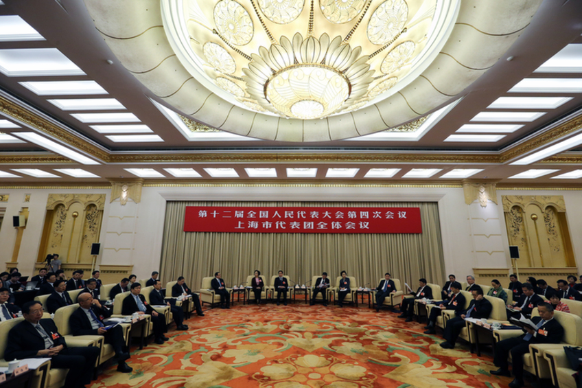 全國兩會：上海代表團(tuán)全體會議向媒體開放