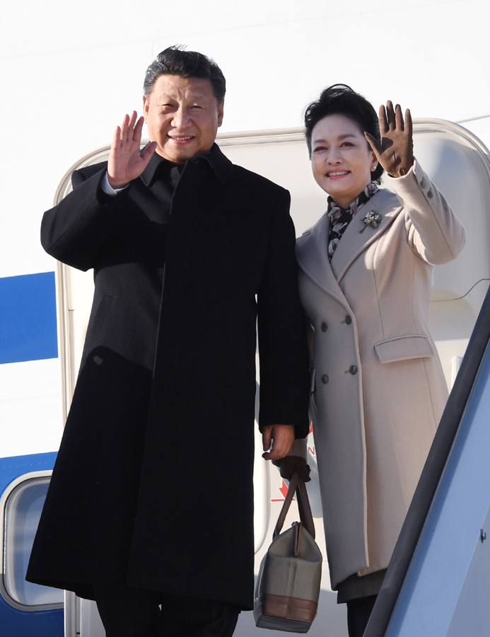 習(xí)近平抵達(dá)赫爾辛基 開始對芬蘭共和國進(jìn)行國事訪問