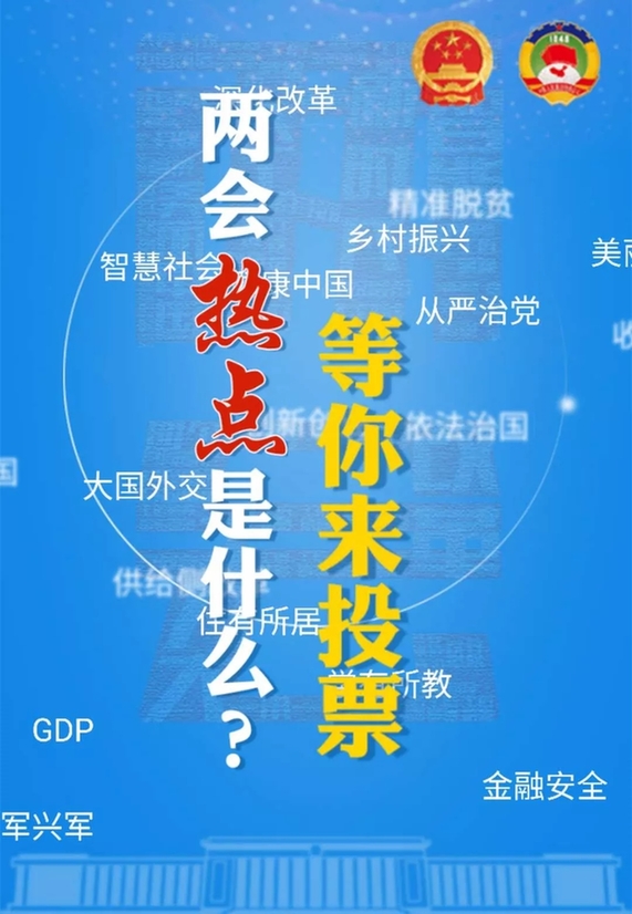 今年兩會，你最關心什么？