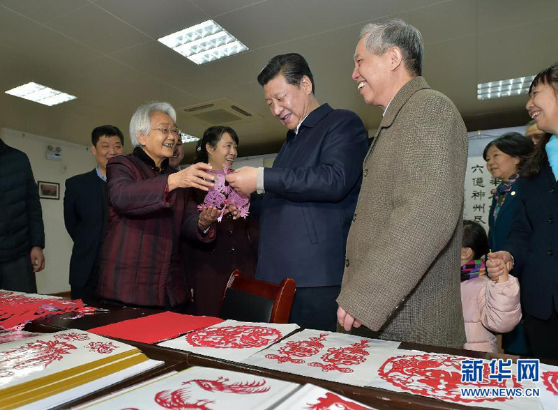 2015年習近平與群眾在一起的親密瞬間