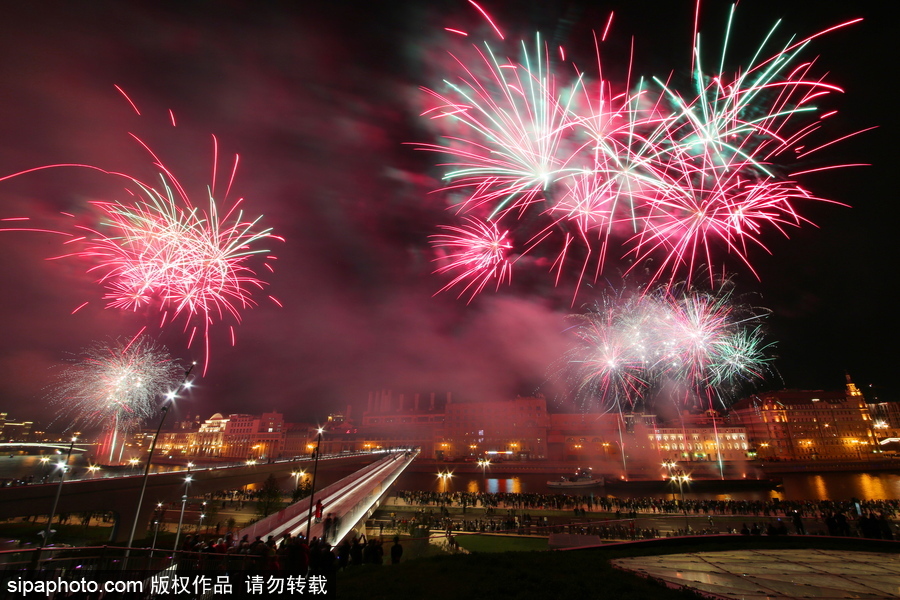 莫斯科870歲生日！全城洋溢節日氣氛