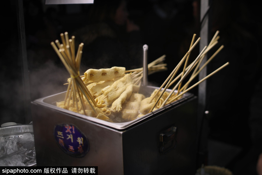 2018平昌冬奧會(huì)：探尋首爾明洞區(qū)街頭小吃 體驗(yàn)舌尖上的韓國