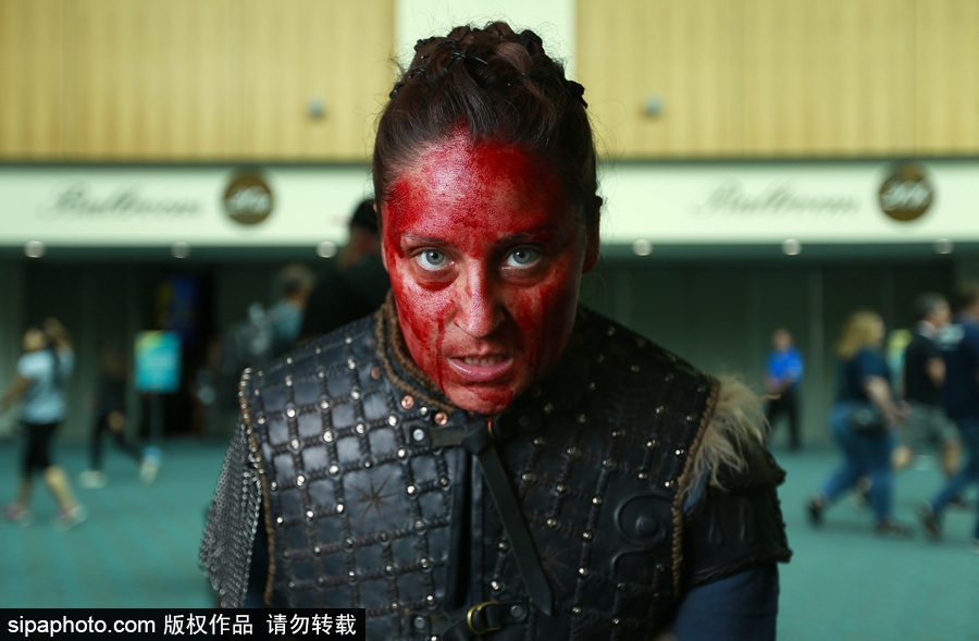美國(guó)圣地亞哥動(dòng)漫展上模仿者各顯神通吸引眼球