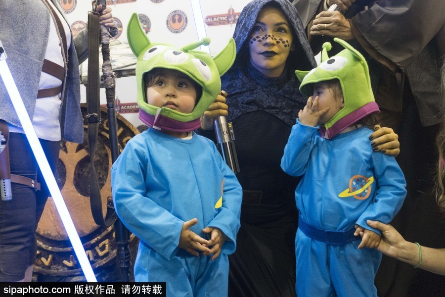 哥倫比亞波哥大：各類coser大顯身手！2018沙發休閑奇幻博覽會盛大開幕